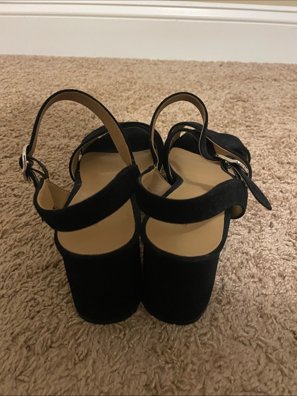 AEROSOLES Black Sandals Size 7.5 - Picture 3 of 5